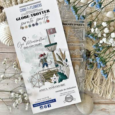 Tampons Clear - Pirate party - Chou & Flowers