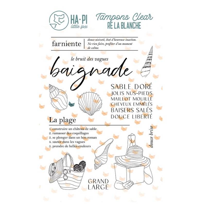 Tampons clear - HA.PI Little Fox - Le Bois Plage - Ré la Blanche -