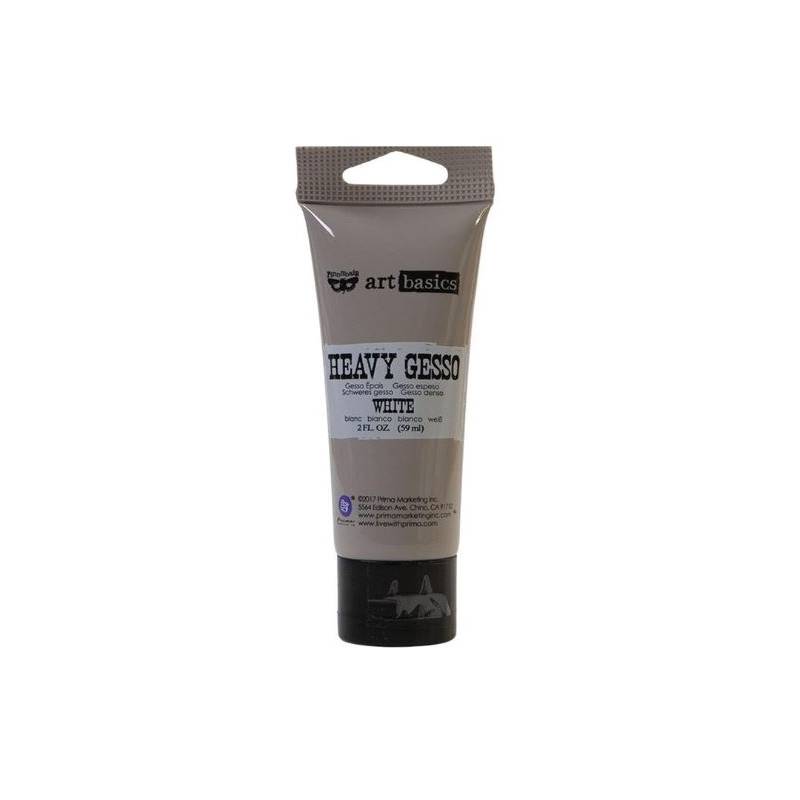 Gesso épais Blanc - Heavy Gesso - Art Basics (59 mL)