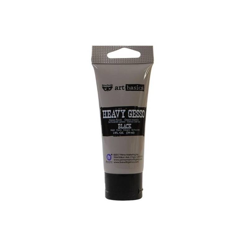 Gesso épais Black - Heavy Gesso - Art Basics (59 mL)