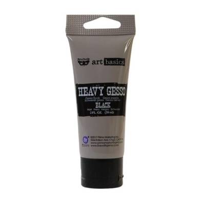 Gesso épais Black - Heavy Gesso - Art Basics (59 mL)