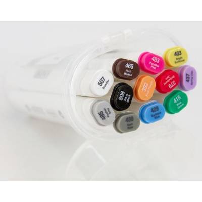 Nuvo - 12 Feutres à alcool - Principle Collection