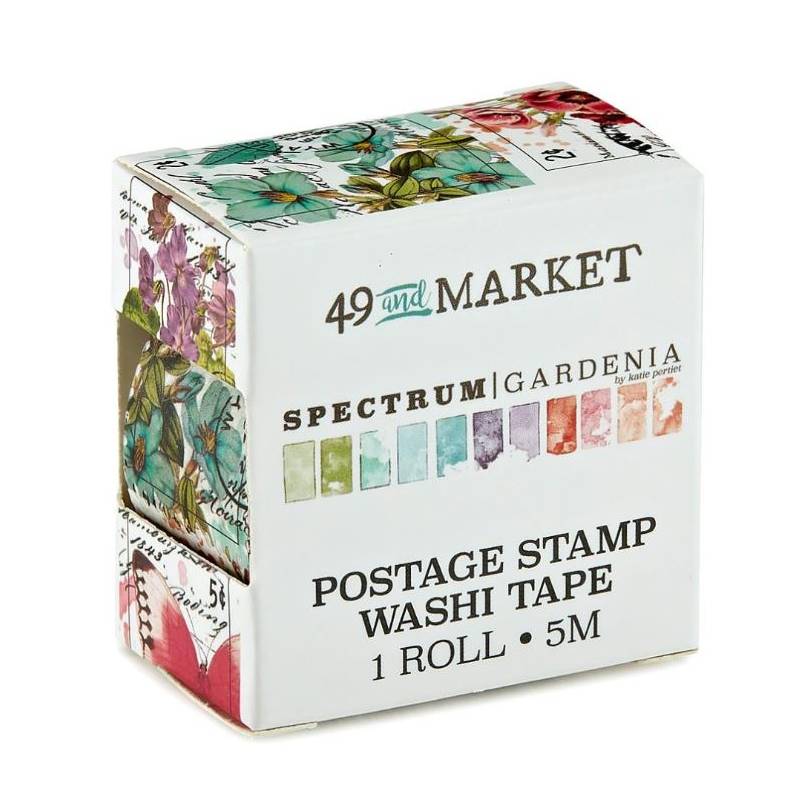 Washi tape / timbres - 49 Market - Postage -Spectrum Gardenia