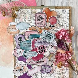 Die-cuts - Etiquettes Apothicaire - Chou & Flowers