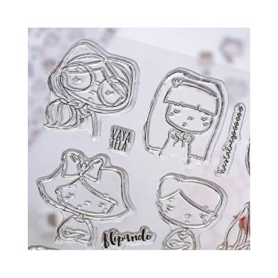 Tampons clear - Alua Cid - Combo Die Tampon Ensemble