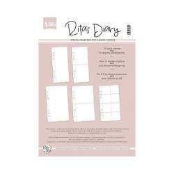 Pack 10 pochettes plastique - Rita's diary