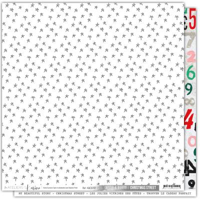 Pack Papiers 30 x 30 - Les Ateliers de Karine - Christmas Street