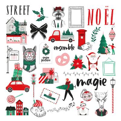 Die Cuts Calques - Christmas Street