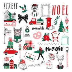 Die Cuts Calques - Christmas Street