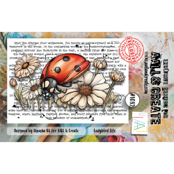 AALL & Create Stamp - Porte Bonheur Fleur
