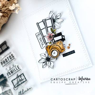 Tampons CartoScrap - Instants Famille