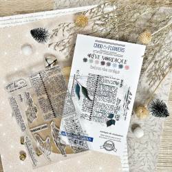 Tampons Clear - Texture Rêve Nordique - Chou & Flowers
