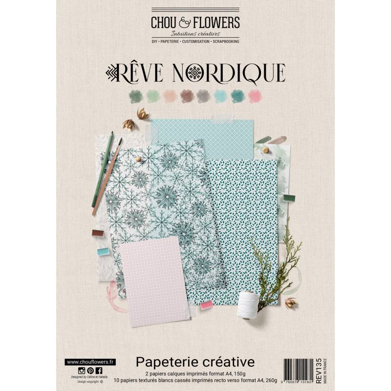 Papeterie créative - Rêve Nordique - Chou & Flowers