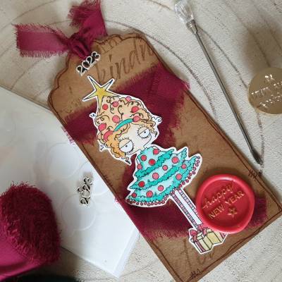 M&eacute;langeur &agrave; cire - Argent&eacute; embout transparent