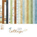 Pack Papiers 30 x 30 - Cozy Cottage - HA. PI Little Fox