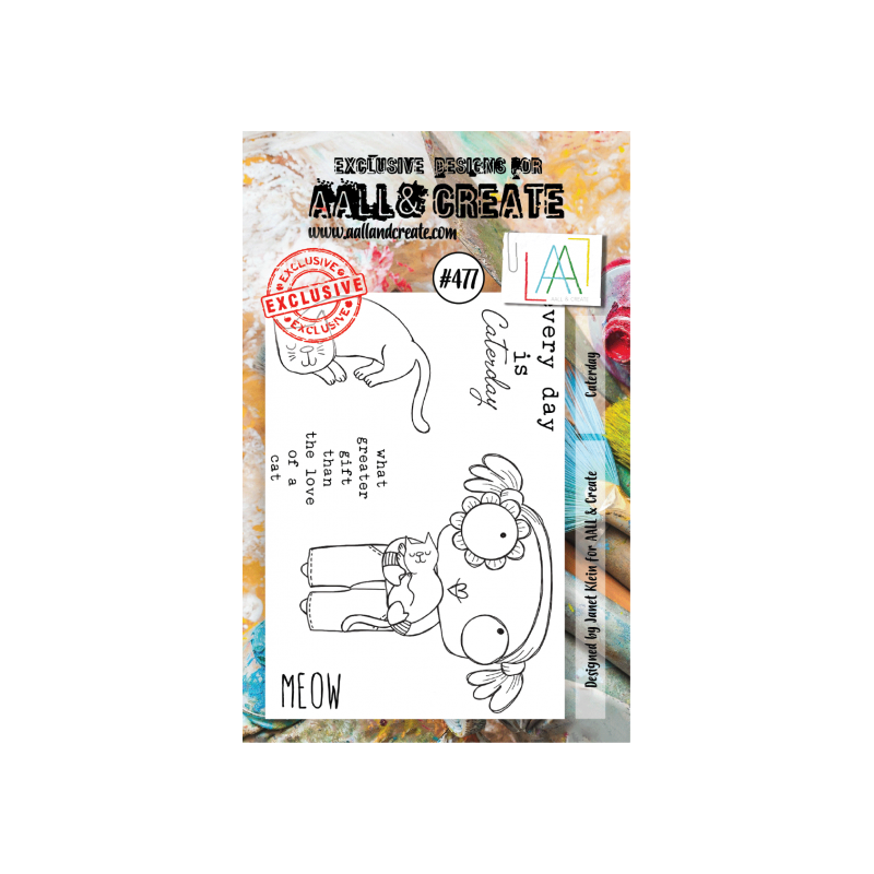 AALL & Create Stamp - 477 - Caterday