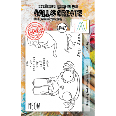 AALL & Create Stamp - 493 - Caterday