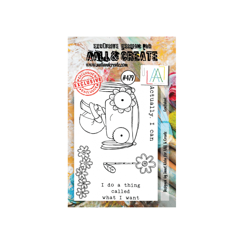 AALL & Create Stamp - 479 - Confident