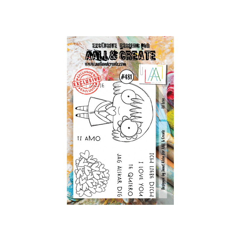 AALL & Create Stamp - 481 - Lil Love