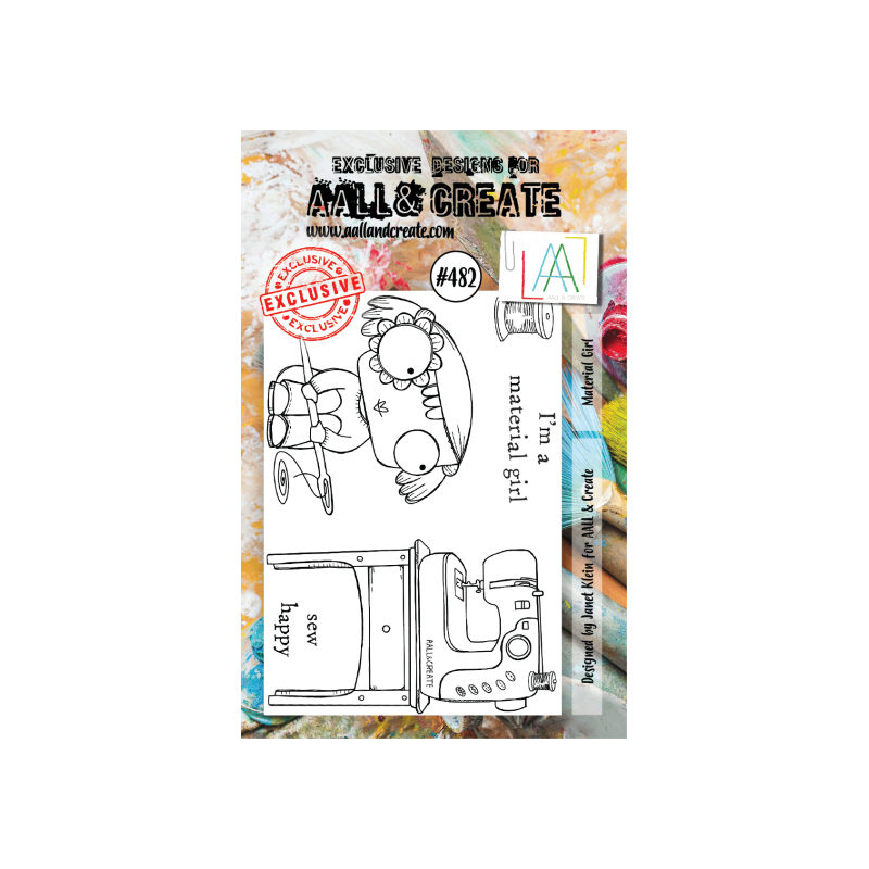 AALL & Create Stamp - 482 - Material Girl