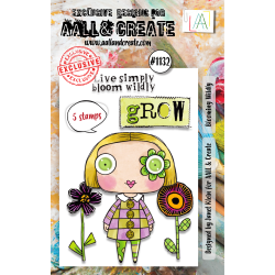 AALL & Create Stamp - 1132 - Blooming Wildly