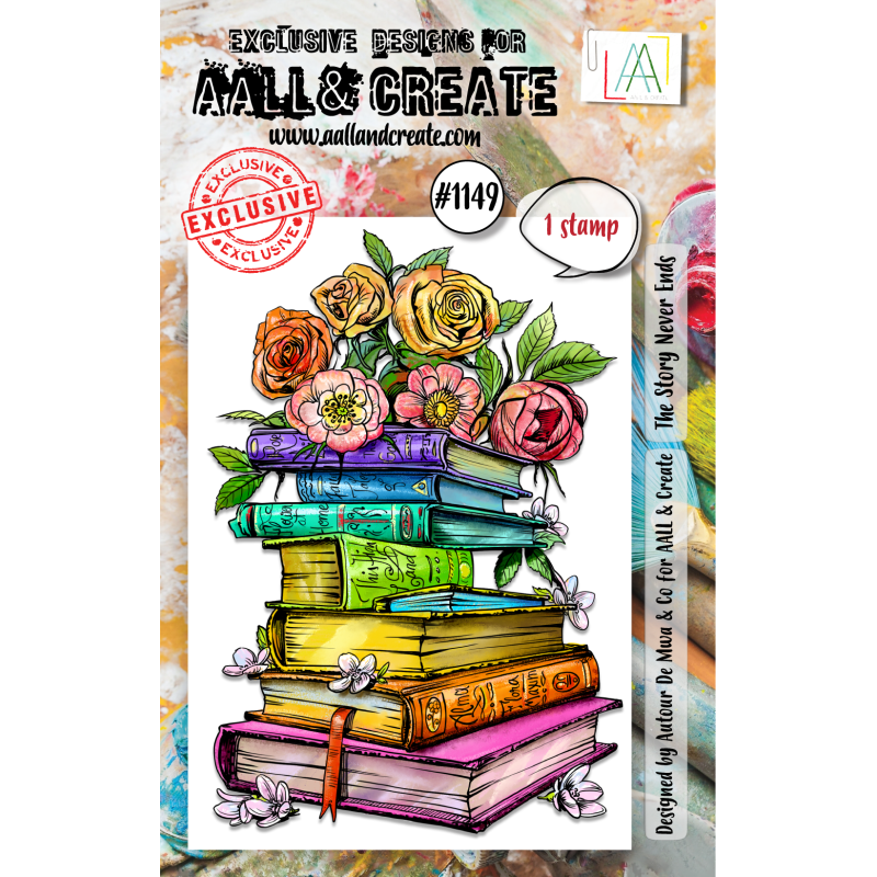 AALL & Create Stamp - 1149- The Story never Ends