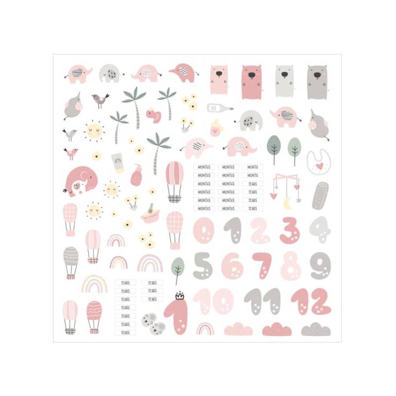 Die Cuts - Hello Sweet Girl - Modascrap