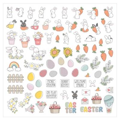 Die Cuts - Bunny kisses - Modascrap