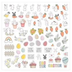 Die Cuts - Bunny kisses - Modascrap