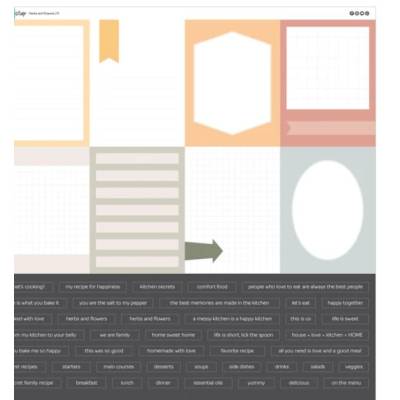 Fleurs & Herbes - Paper Pack 30.5 cm x 30.5 cm - Modascrap