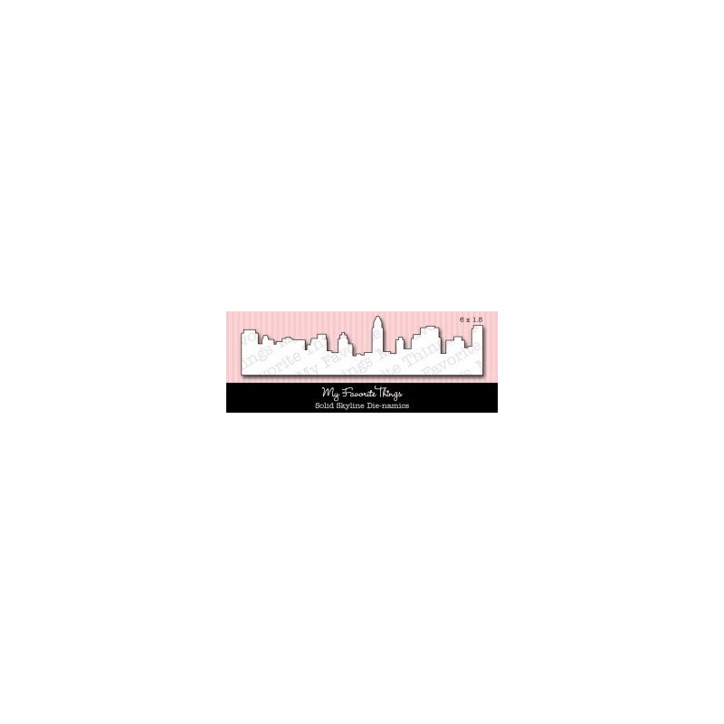 Die-Namics - Solid Skyline Border