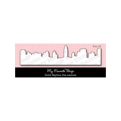 Die-Namics - Solid Skyline Border