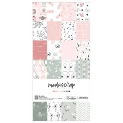 Amour Toujours - Paper Pack 30.5 cm x 15.2 cm - Modascrap