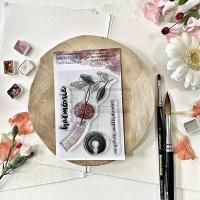 Tampons Clear - Clochette à vent - Soleil Levant - Chou & Flowers
