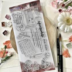 Tampons Clear - Calligraphie - Soleil Levant - Chou & Flowers