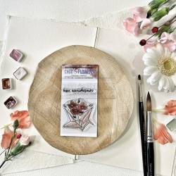 Tampons Clear - Oiseau Origami - Soleil Levant - Chou & Flowers