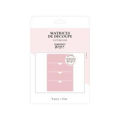 Dies - Florilèges Design - Pochettes à souvenirs - La vie en rose