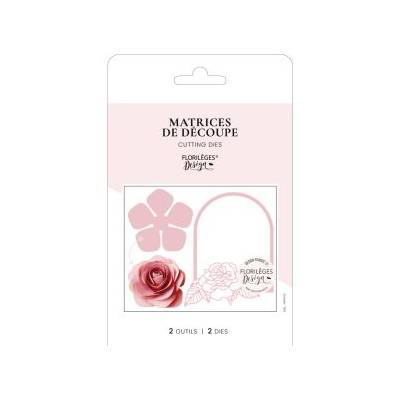 Dies - Florilèges Design - Arche romantique - La vie en rose