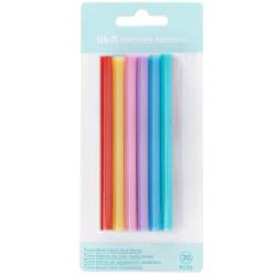 Bâtons de colle chaude multicolores - pour pistolet à colle