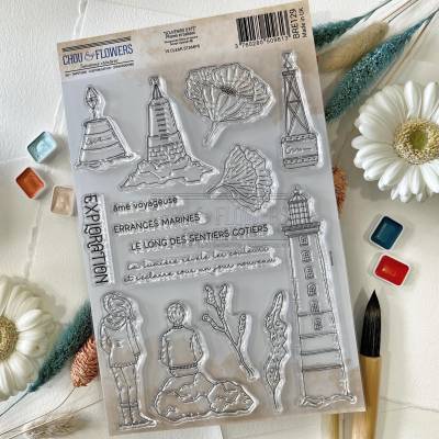 Tampons Clear - Phare et balises - Souvenirs d'été - Chou & Flowers