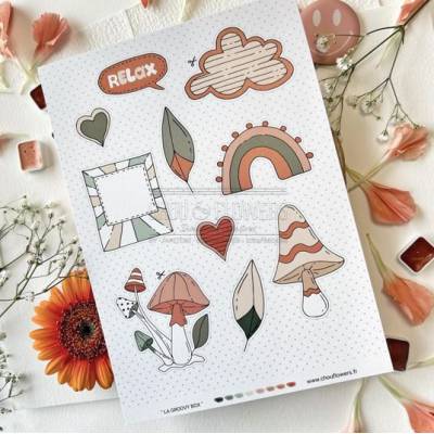 Groovy Box - Peace & Love - Chou & Flowers