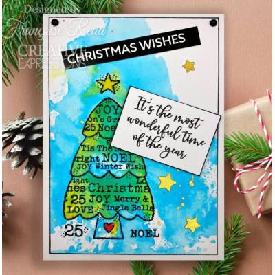 Tampons Woodware - Sapin de Noël