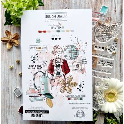 Tampons Clear - Rock musique - It's always tea time - Chou & Flowers