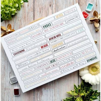 Papeterie créative - It's always tea time - Chou & Flowers