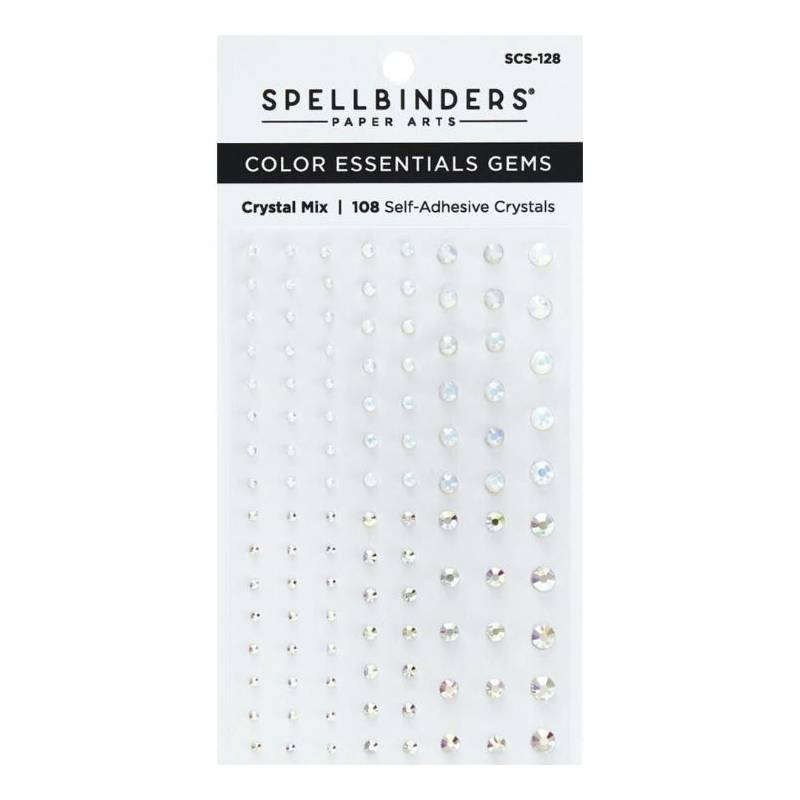 Stickers Mix Cristal Mix - 4 tailles - Spellbinders