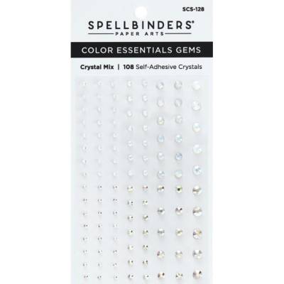 Stickers Mix Cristal Mix - 4 tailles - Spellbinders