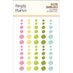 Enamel Dots pailletés - Tea Garden
