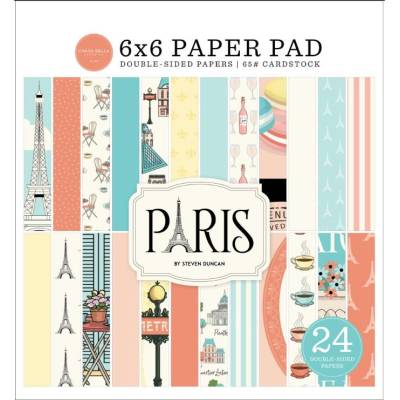 Pack papier - Carta Bella - 15x15cm - Paris