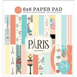 Pack papier - Carta Bella - 15x15cm - Paris