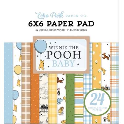 Pack Papier 15.2 x 15.2 - Echo park - Winnie the Pooh Baby